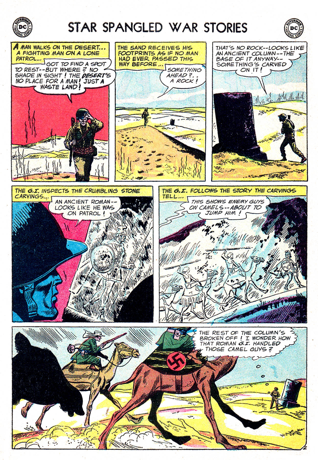 Read online Star Spangled War Stories (1952) comic -  Issue #60 - 28