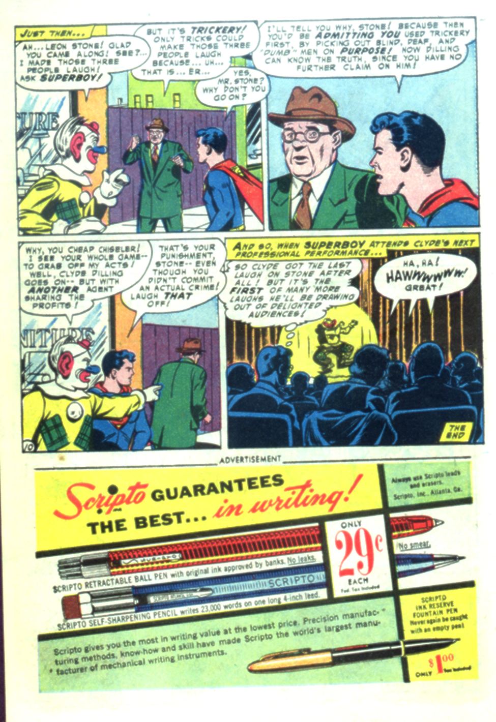 Read online Superboy (1949) comic -  Issue #33 - 10