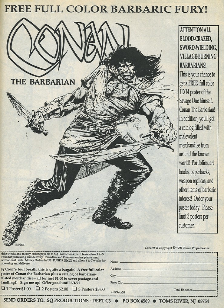 Read online The Savage Sword Of Conan comic -  Issue #173 - 55
