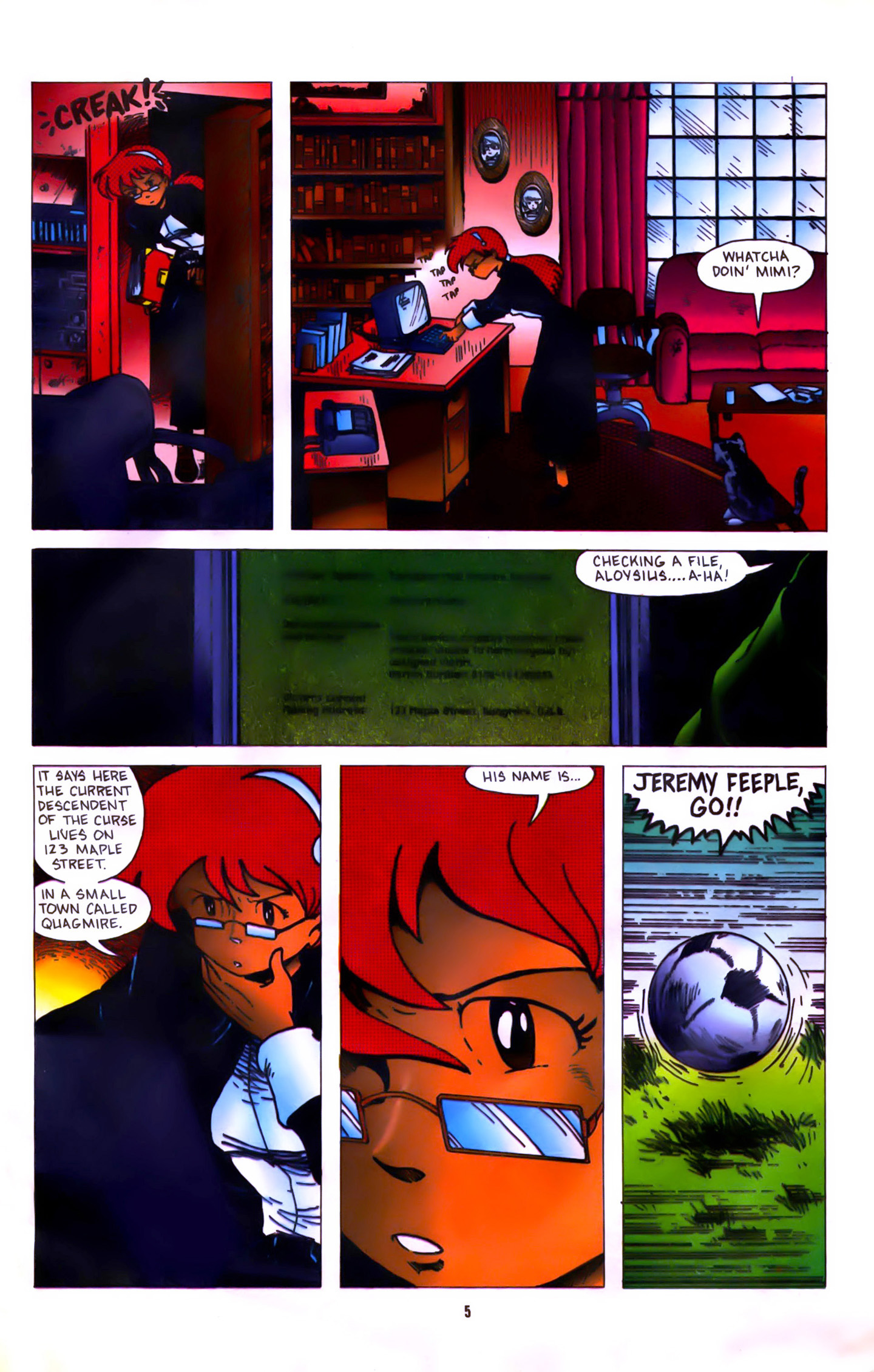 Read online Ninja High School In Color comic -  Issue #5 - 7