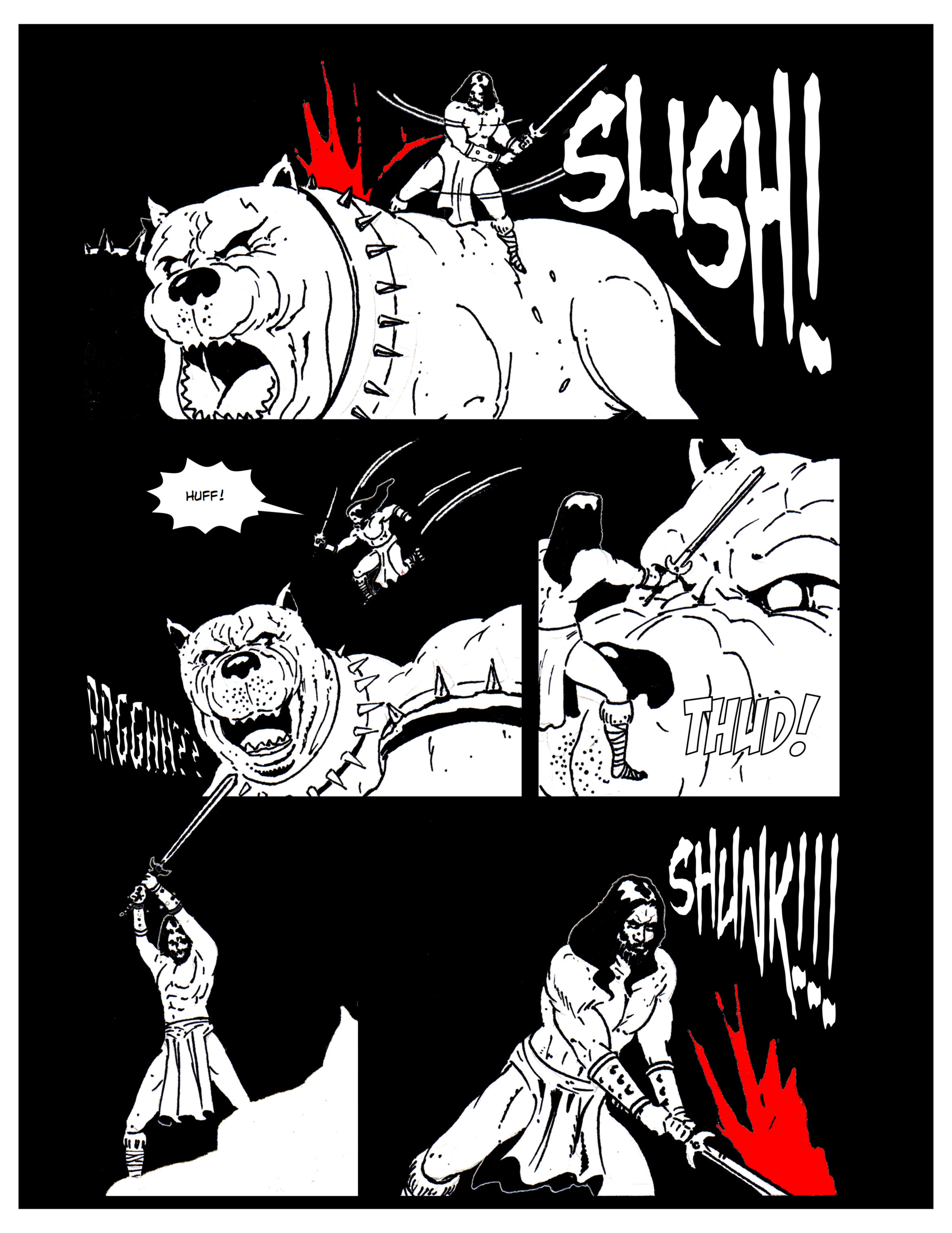 Read online Jesus Christ Demon Slayer comic -  Issue #1 - 8
