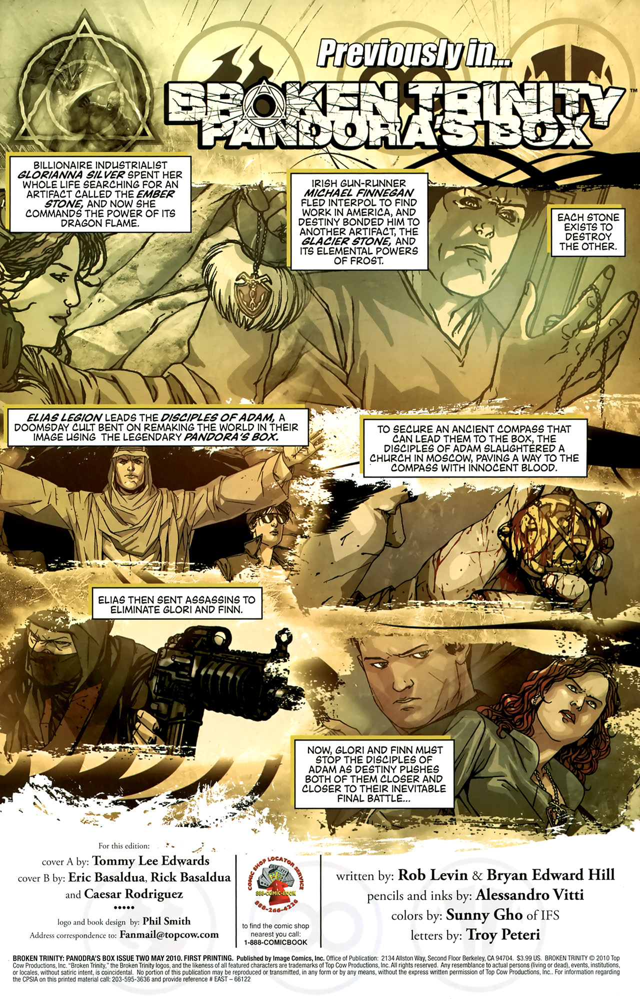 Read online Broken Trinity vol 2: Pandora's Box comic -  Issue #2 - 2