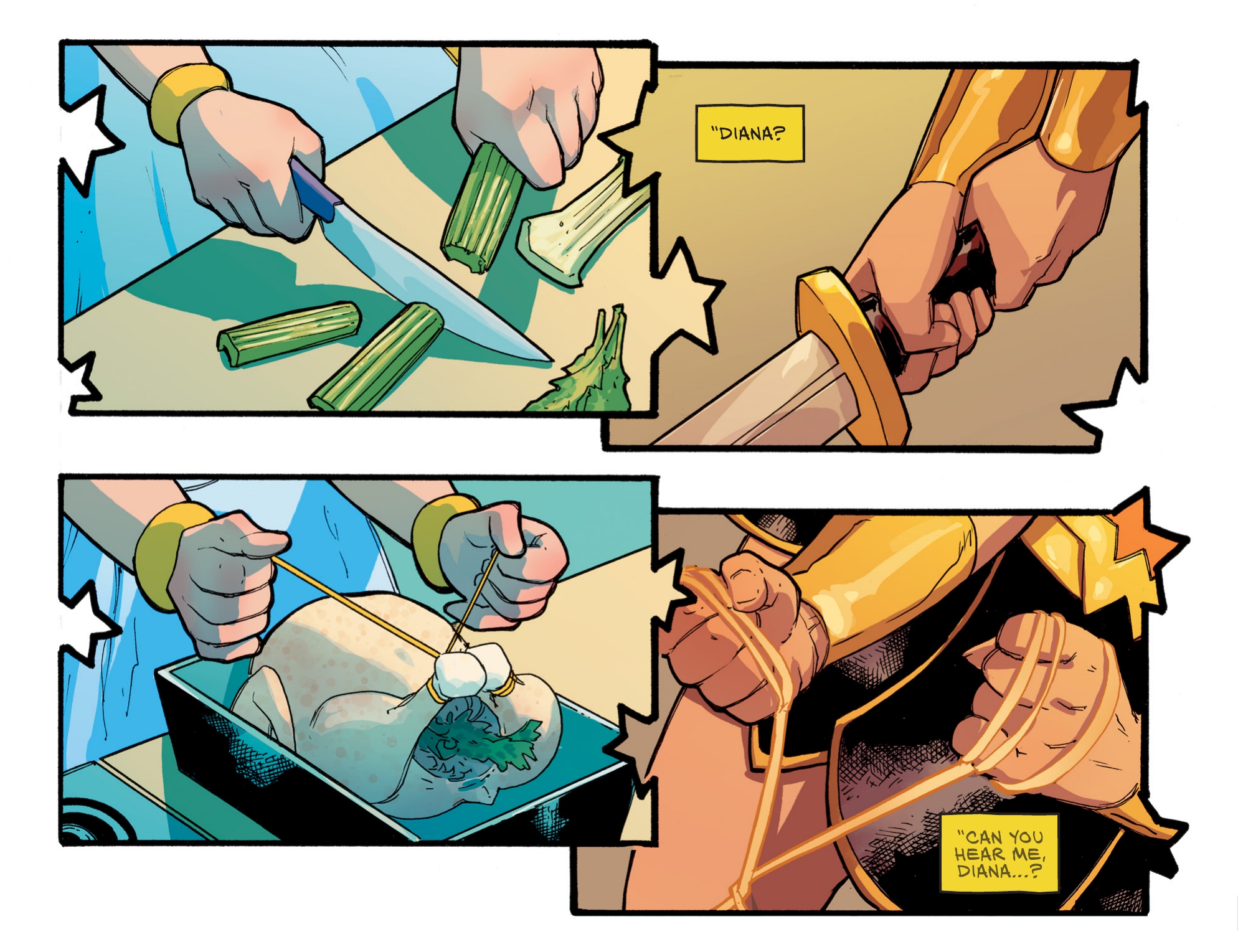 Read online Sensational Wonder Woman comic -  Issue #1 - 4