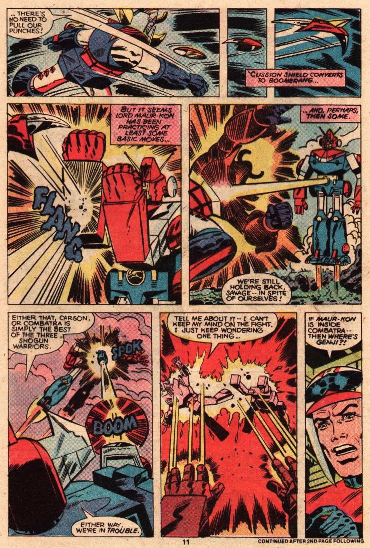 Read online Shogun Warriors comic -  Issue #6 - 8