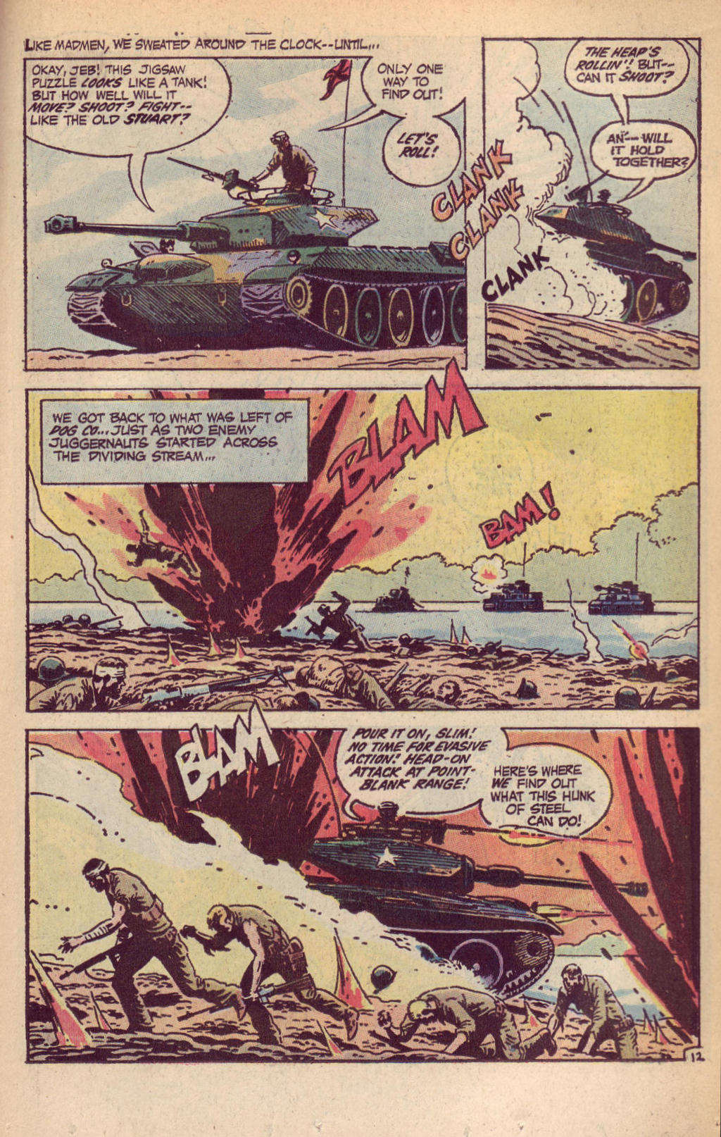 Read online G.I. Combat (1952) comic -  Issue #150 - 16