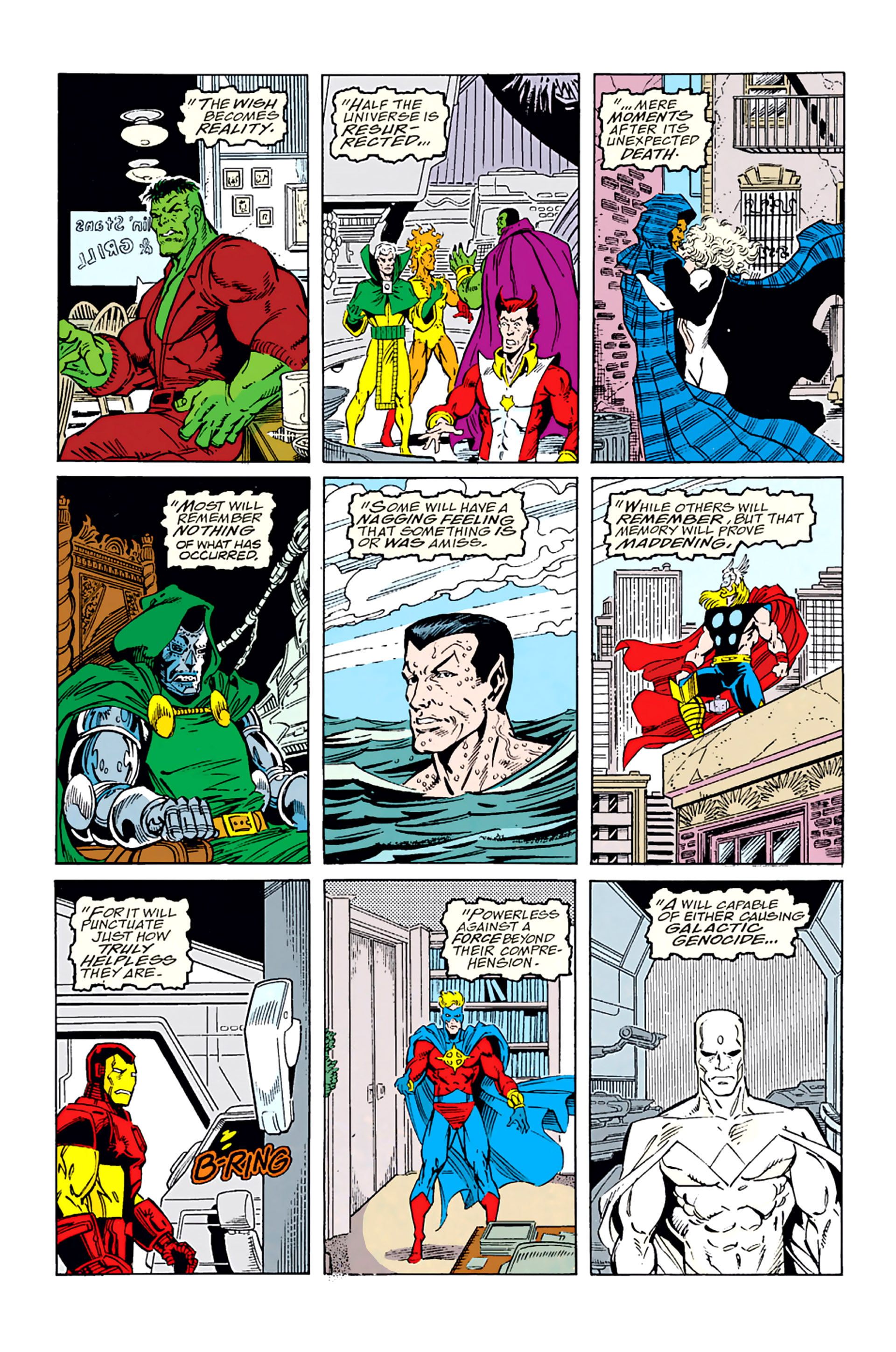 Read online Infinity Gauntlet (1991) comic -  Issue #6 - 6