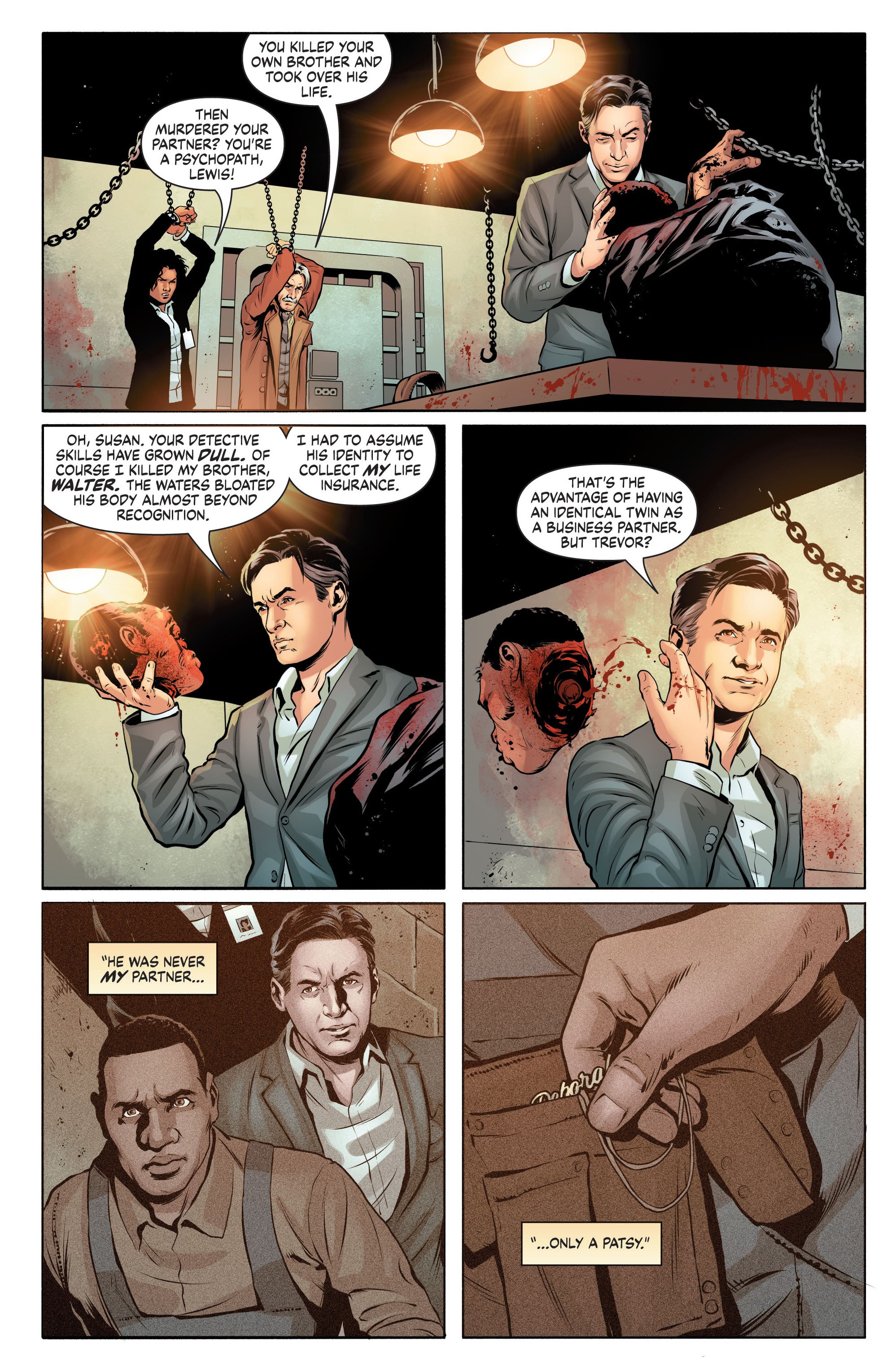 Read online Grimm Tales of Terror Quarterly: H.H. Holmes comic -  Issue # Full - 55