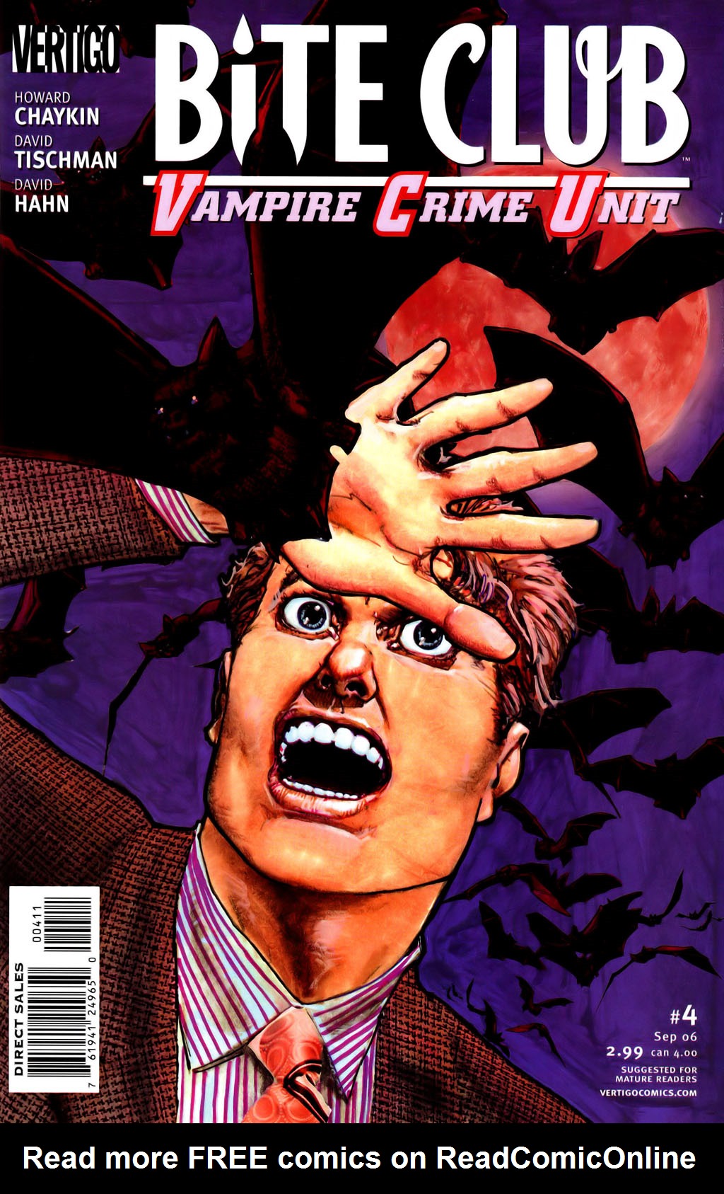Read online Bite Club: Vampire Crime Unit comic -  Issue #4 - 1