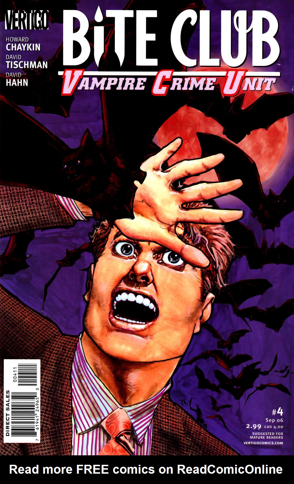Read online Bite Club: Vampire Crime Unit comic -  Issue #4 - 1