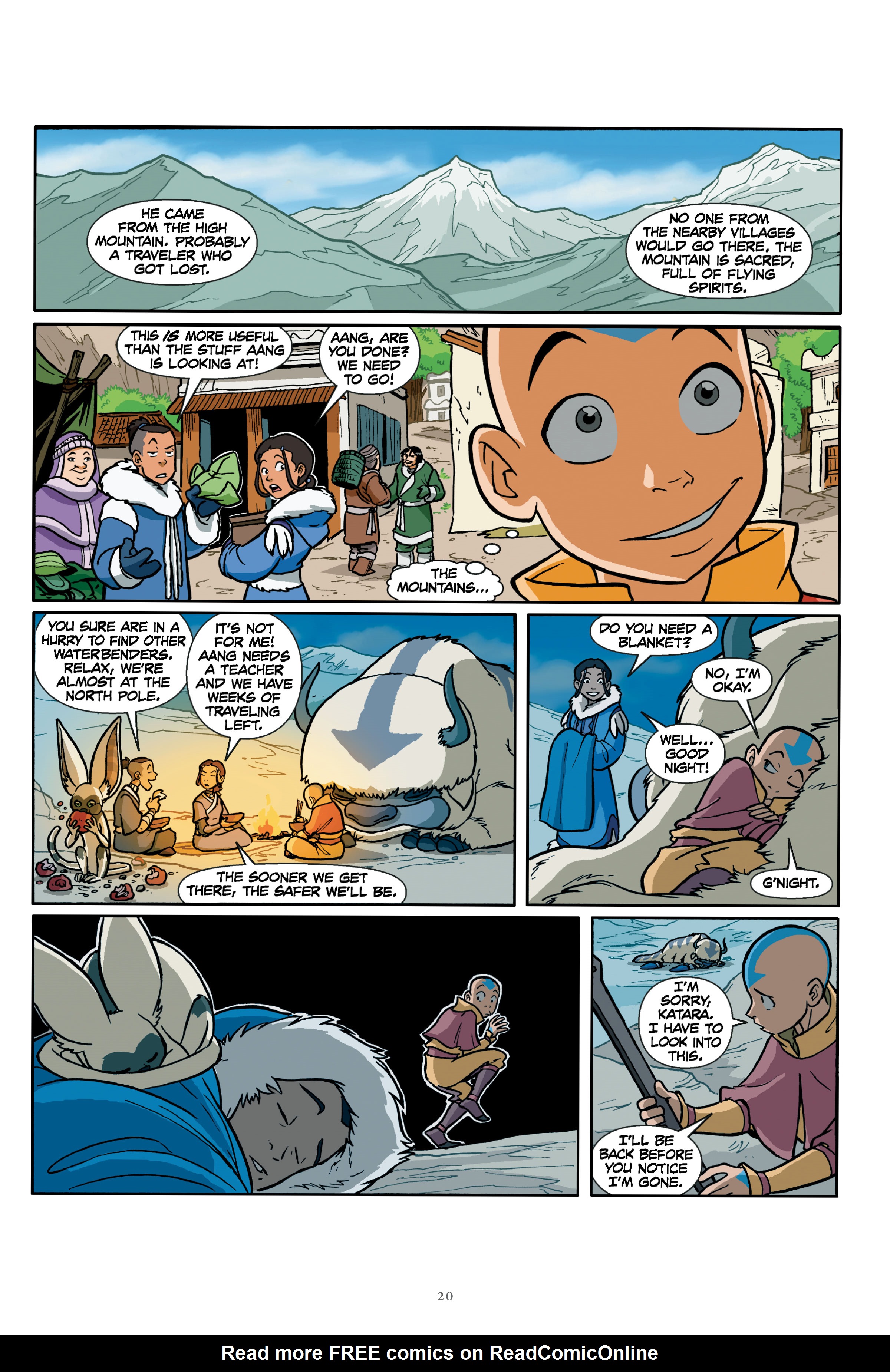 Read online Nickelodeon Avatar: The Last Airbender–The Lost Adventures & Team Avatar Tales Library Edition comic -  Issue # TPB (Part 1) - 22