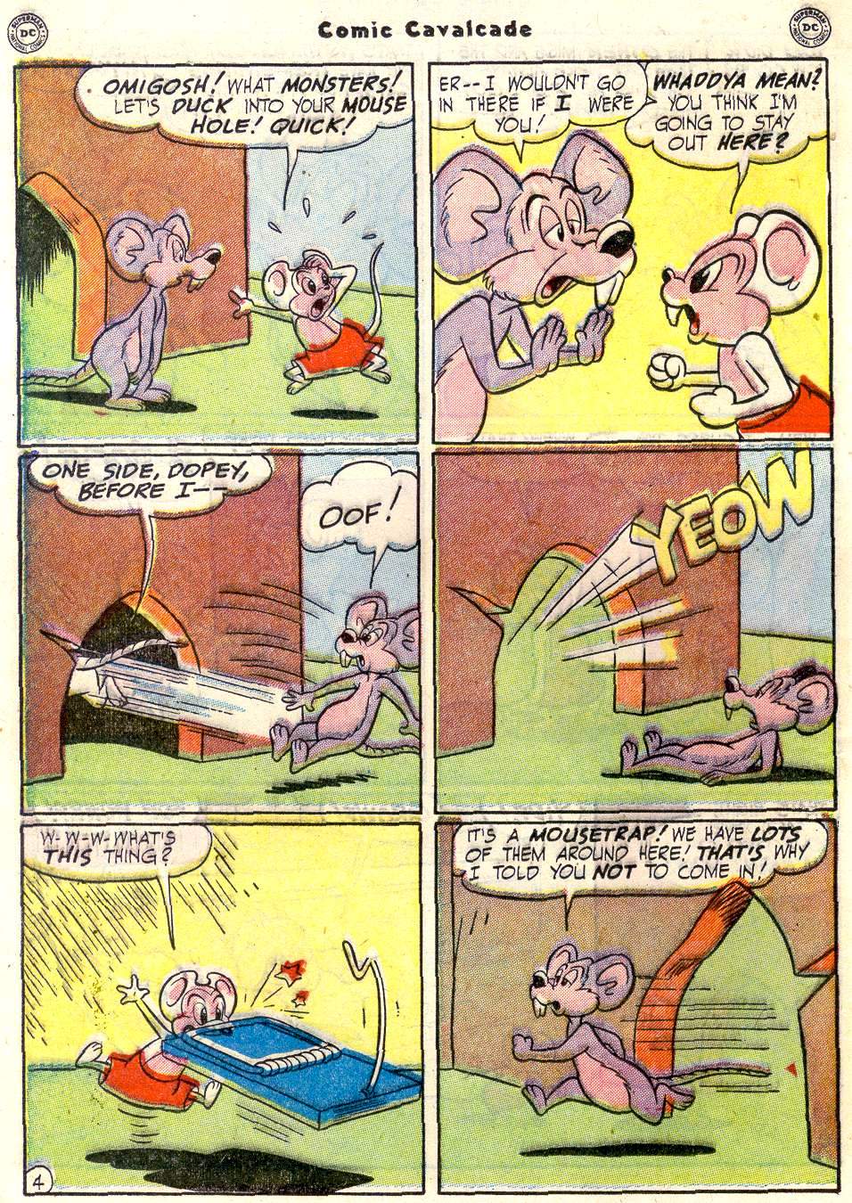 Read online Comic Cavalcade comic -  Issue #43 - 46