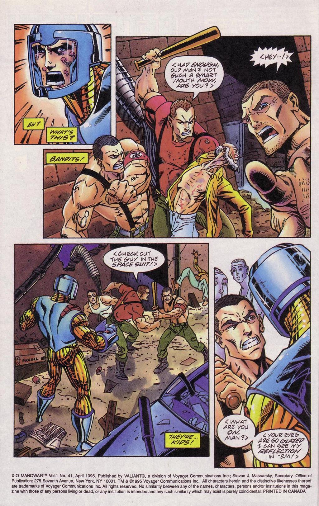 Read online X-O Manowar (1992) comic -  Issue #41 - 3
