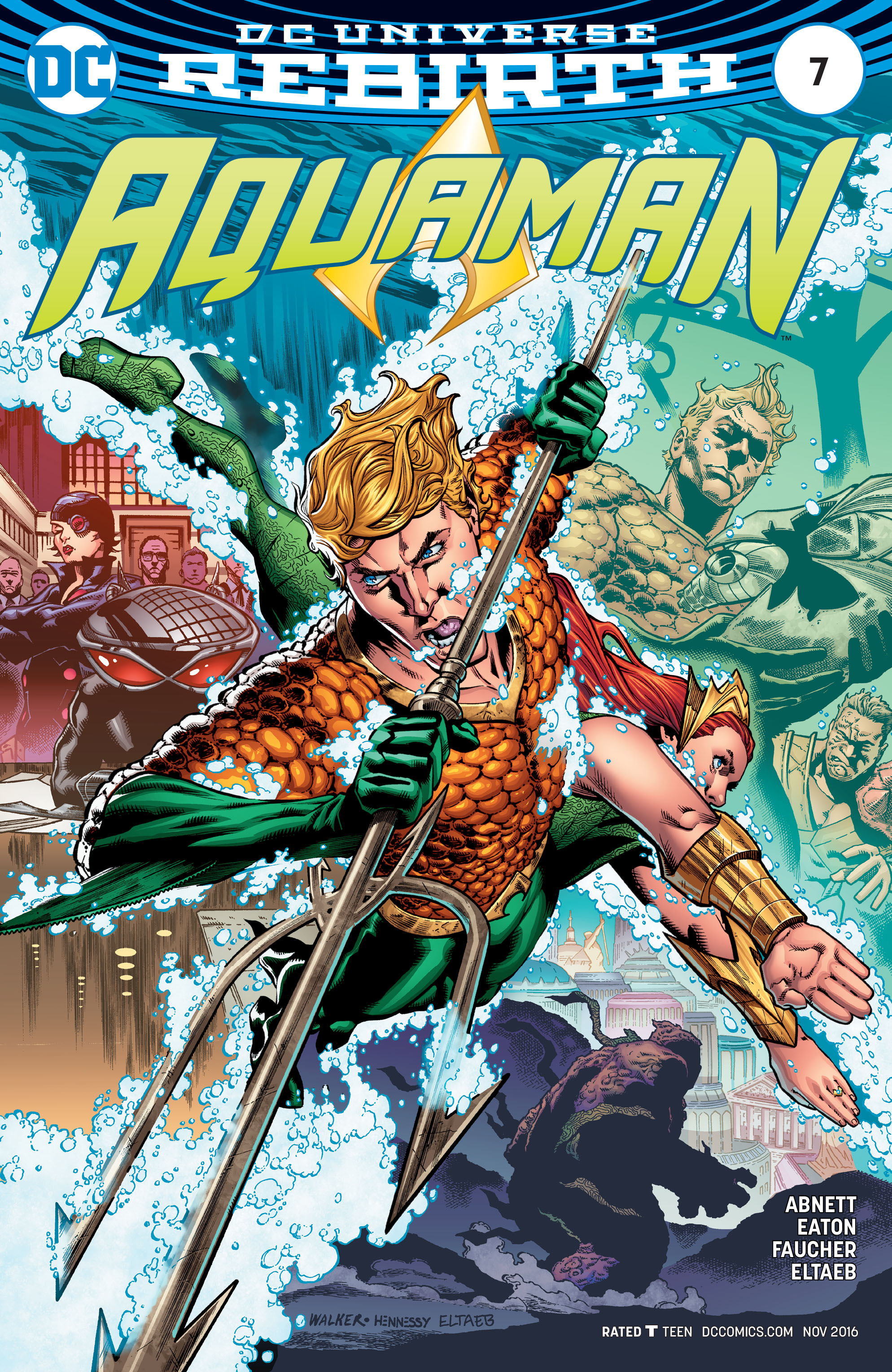 Read online Aquaman (2016) comic -  Issue #7 - 1