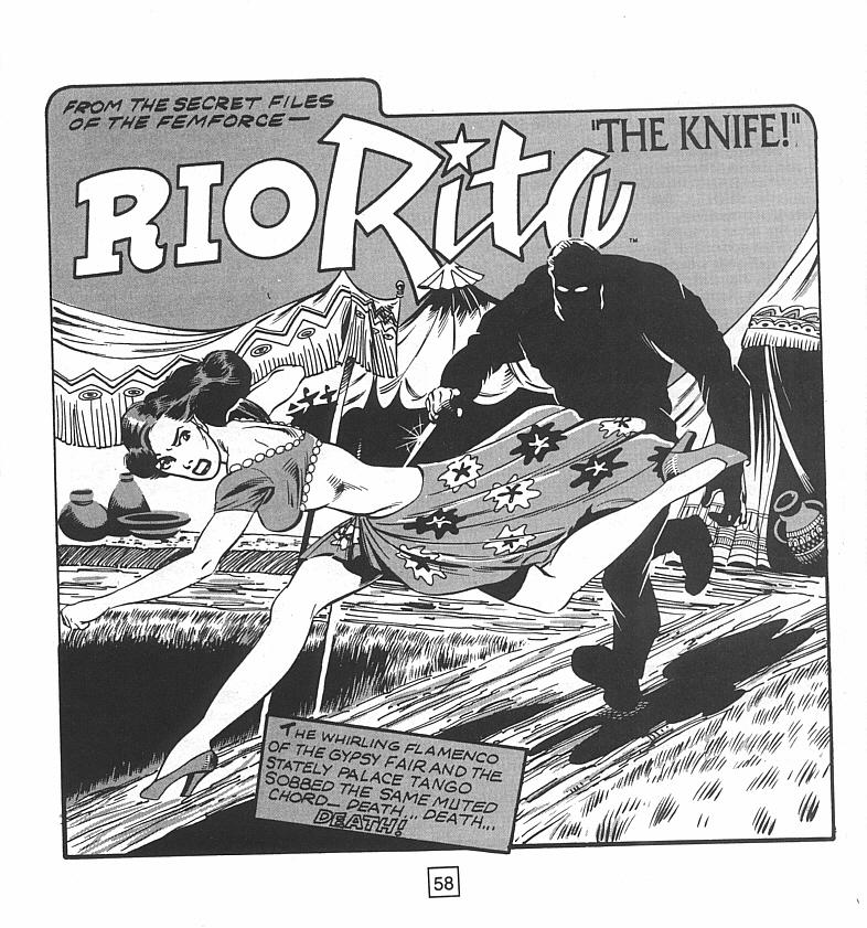 Read online Femforce Femme Fatal: Rio Rita comic -  Issue # Full - 60