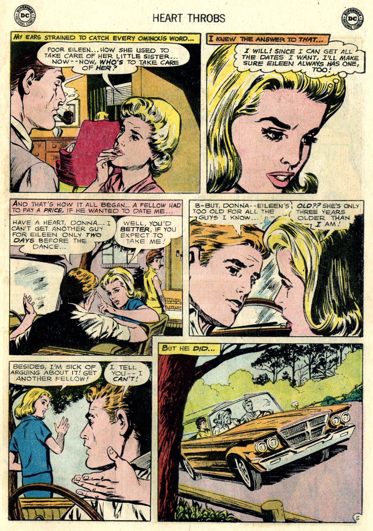 Read online Heart Throbs comic -  Issue #96 - 7