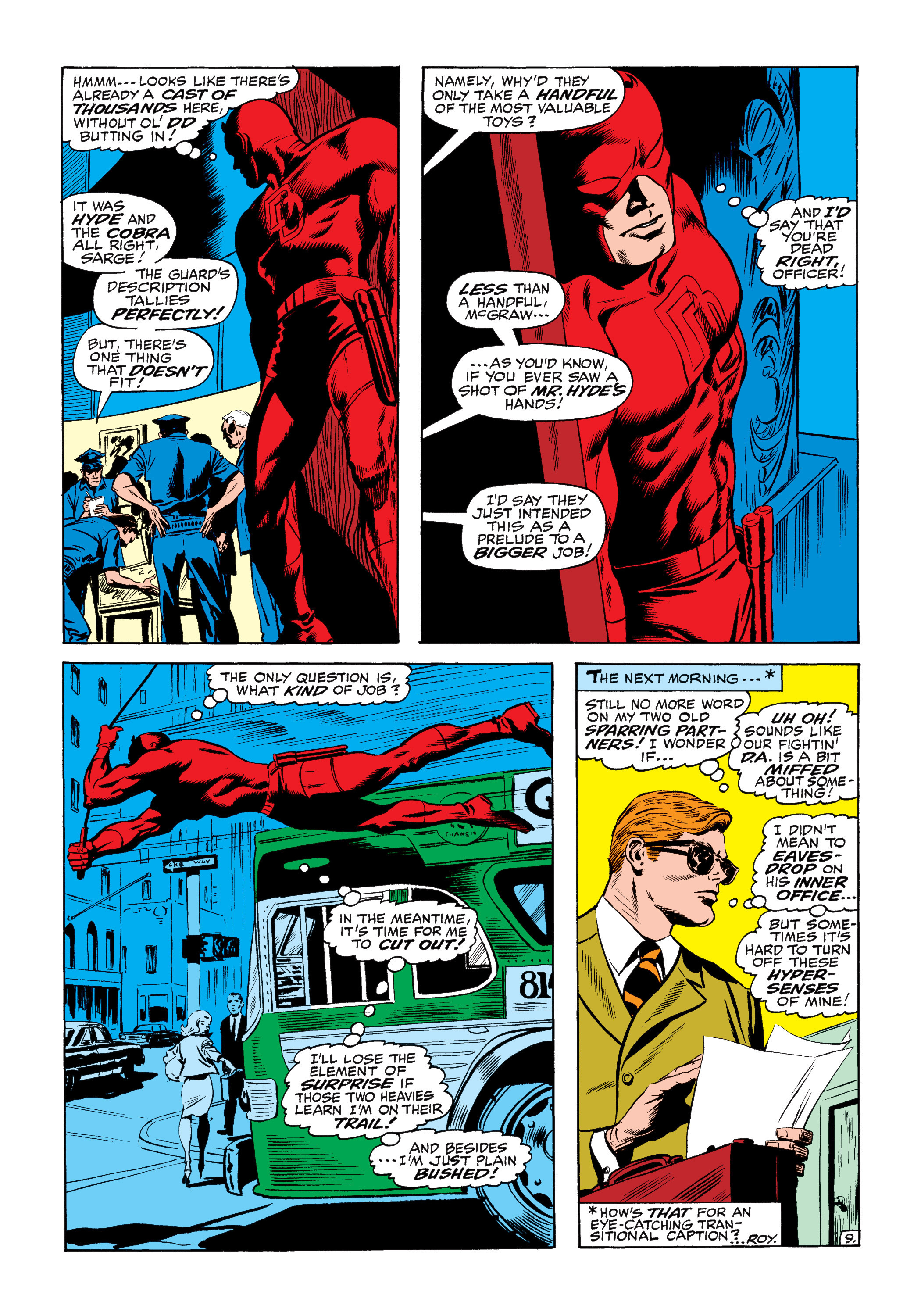 Read online Marvel Masterworks: Daredevil comic -  Issue # TPB 6 (Part 2) - 62
