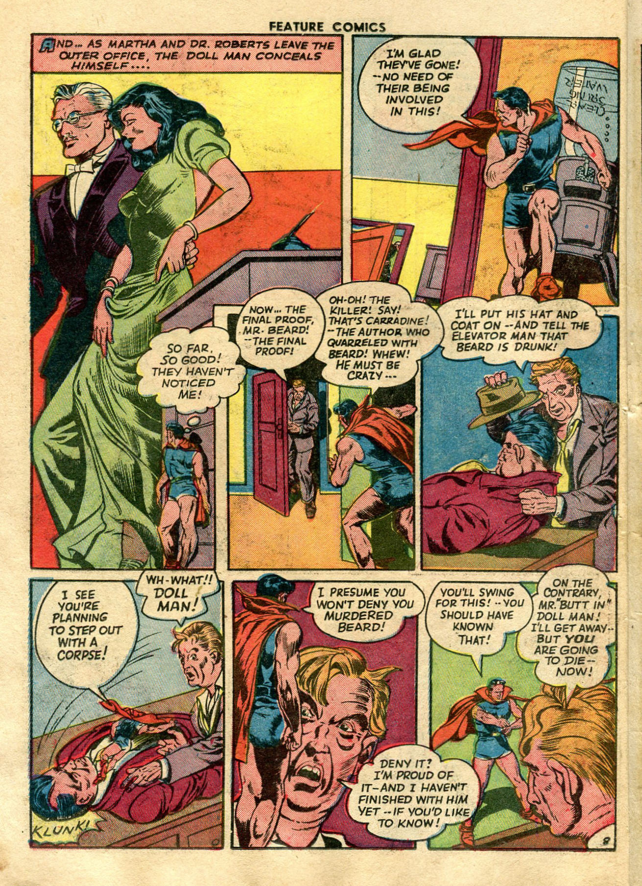 Read online Feature Comics comic -  Issue #74 - 10