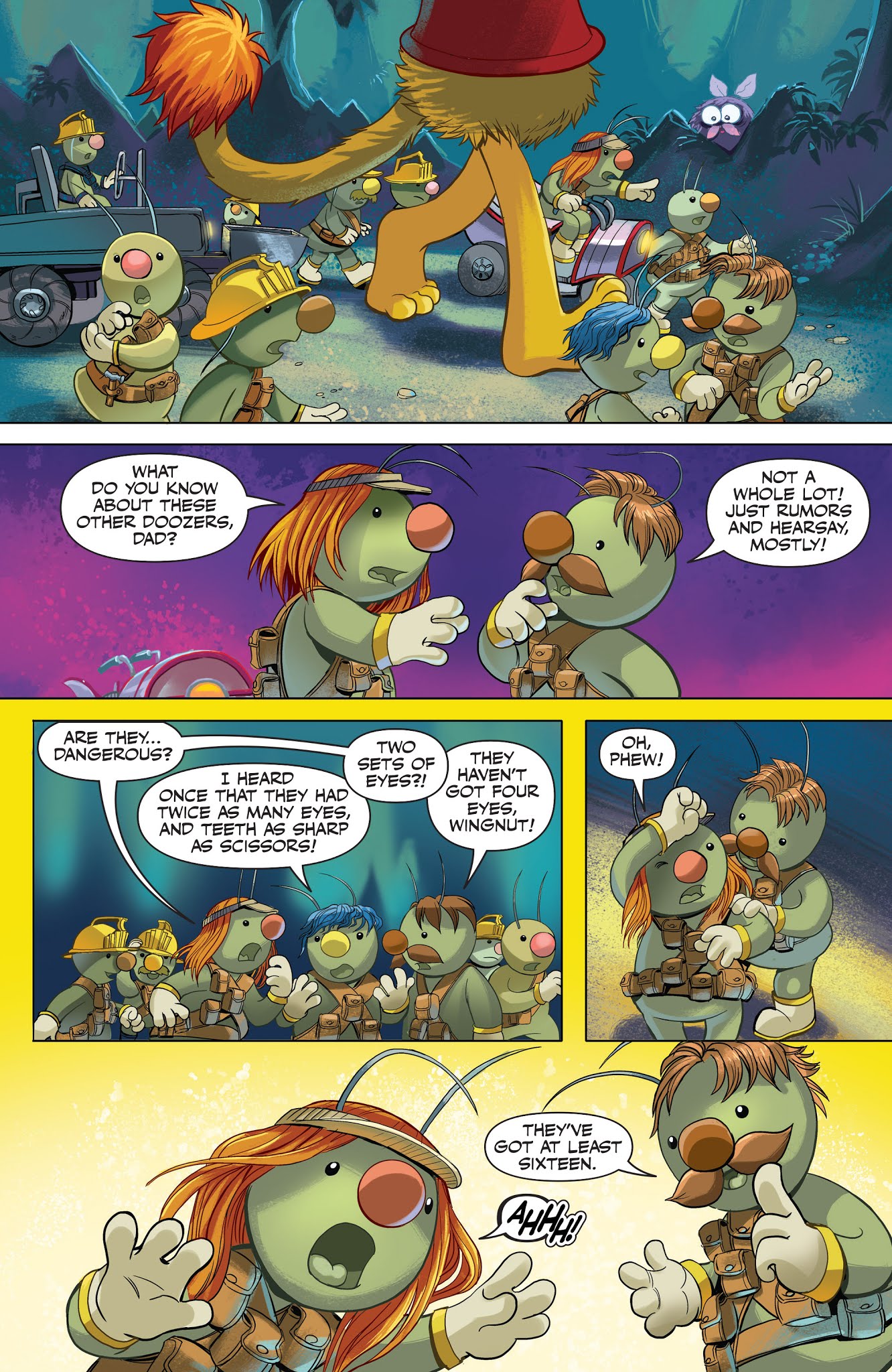 Read online Jim Henson's Fraggle Rock: Journey to the Everspring comic -  Issue #4 - 5