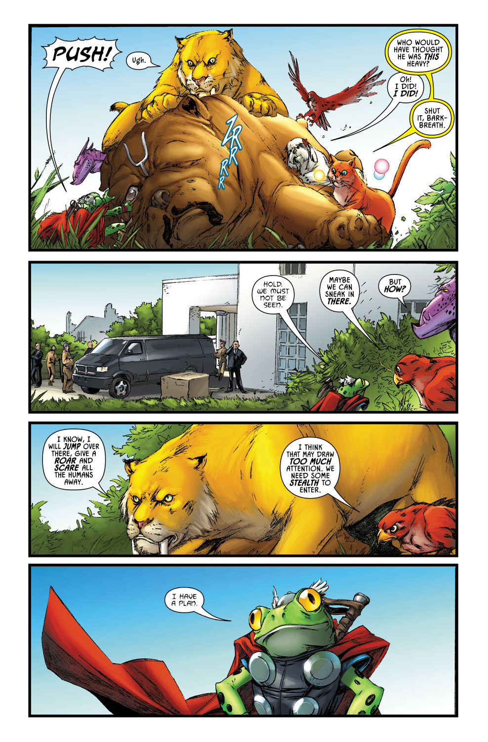 Read online Lockjaw and the Pet Avengers comic -  Issue #3 - 16