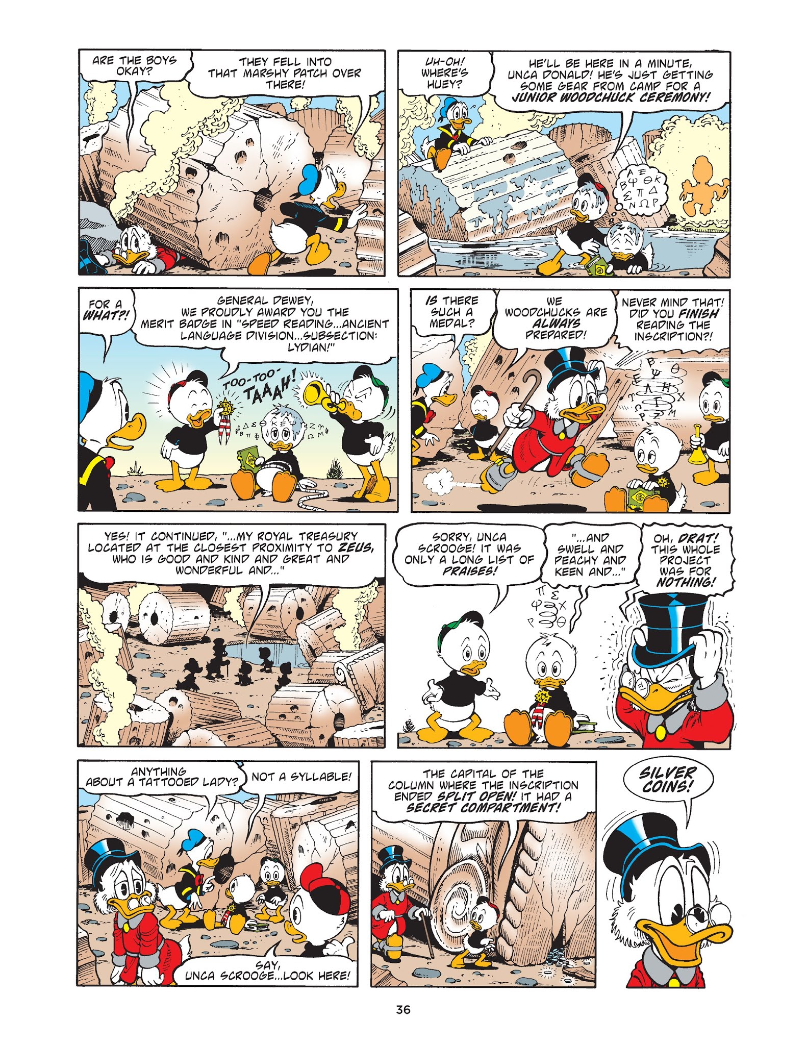 Read online Walt Disney Uncle Scrooge and Donald Duck: The Don Rosa Library comic -  Issue # TPB 6 (Part 1) - 37