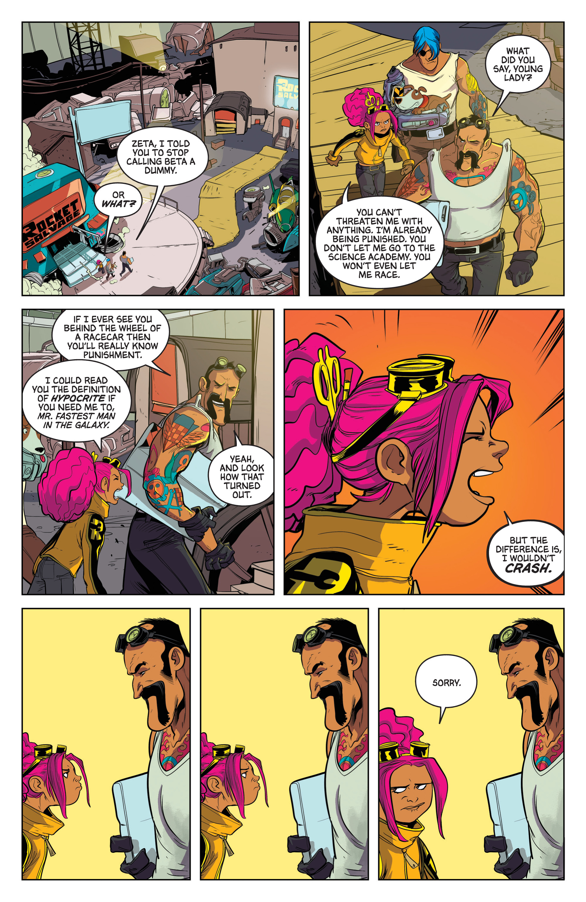 Read online Rocket Salvage comic -  Issue # TPB (Part 1) - 9