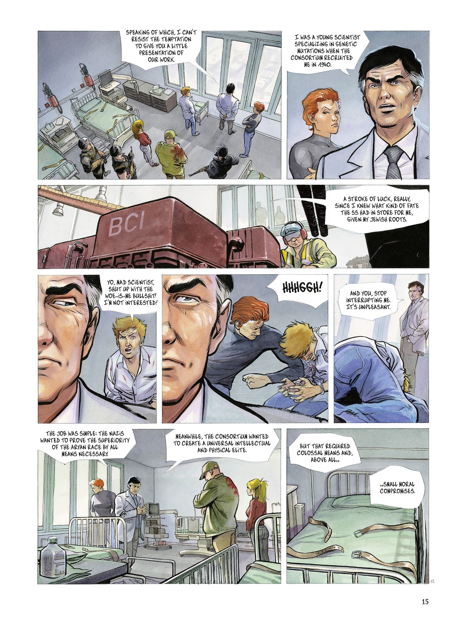 Read online The Bleiberg Project comic -  Issue #3 - 17