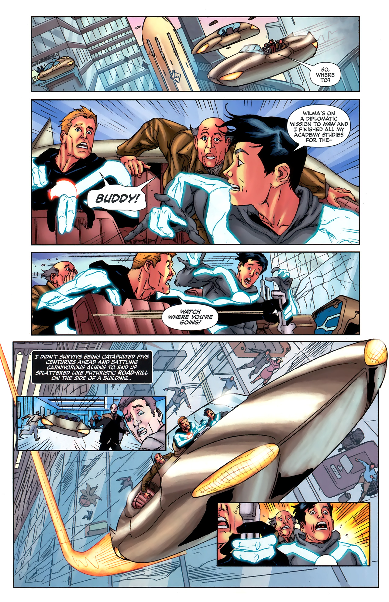 Read online Buck Rogers (2009) comic -  Issue #6 - 12