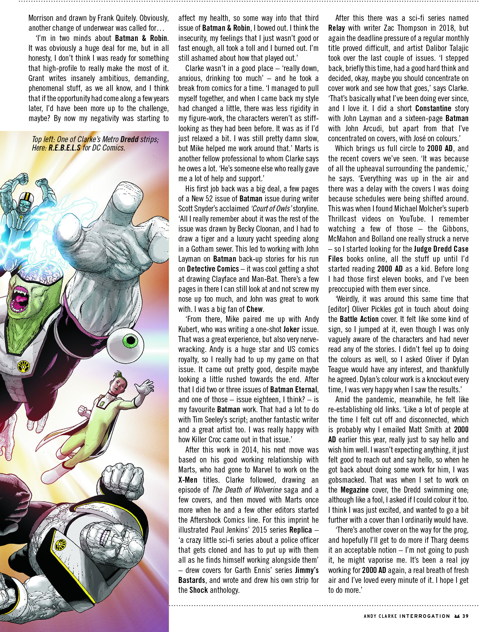 Read online Judge Dredd Megazine (Vol. 5) comic -  Issue #446 - 39