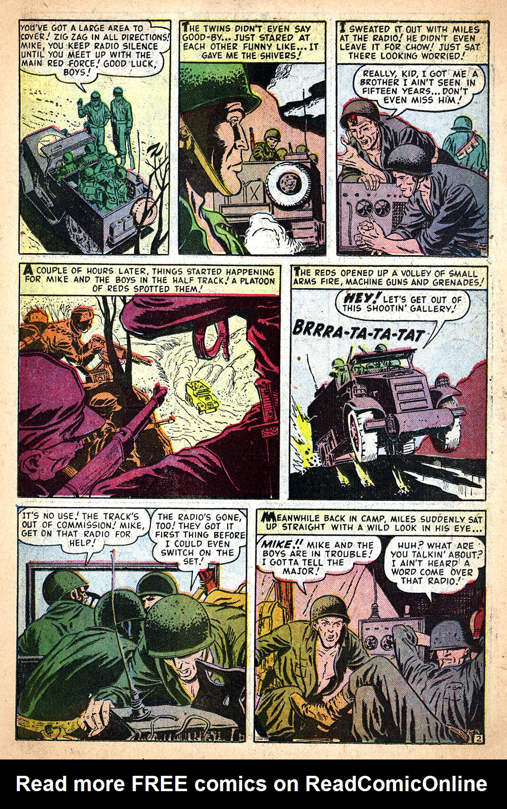 Read online War Comics comic -  Issue #15 - 23