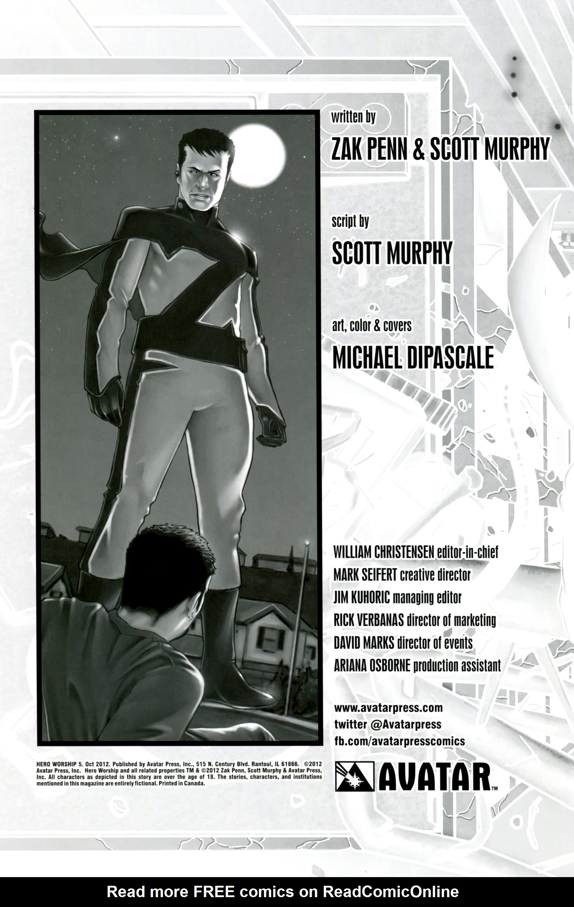 Read online Hero Worship comic -  Issue #5 - 2