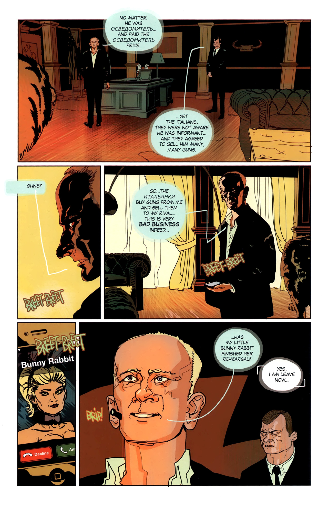 Read online Blue Estate comic -  Issue #4 - 21