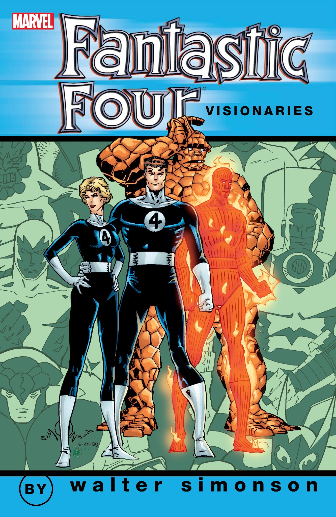 Read online Fantastic Four Visionaries: Walter Simonson comic -  Issue # TPB 1 (Part 1) - 1