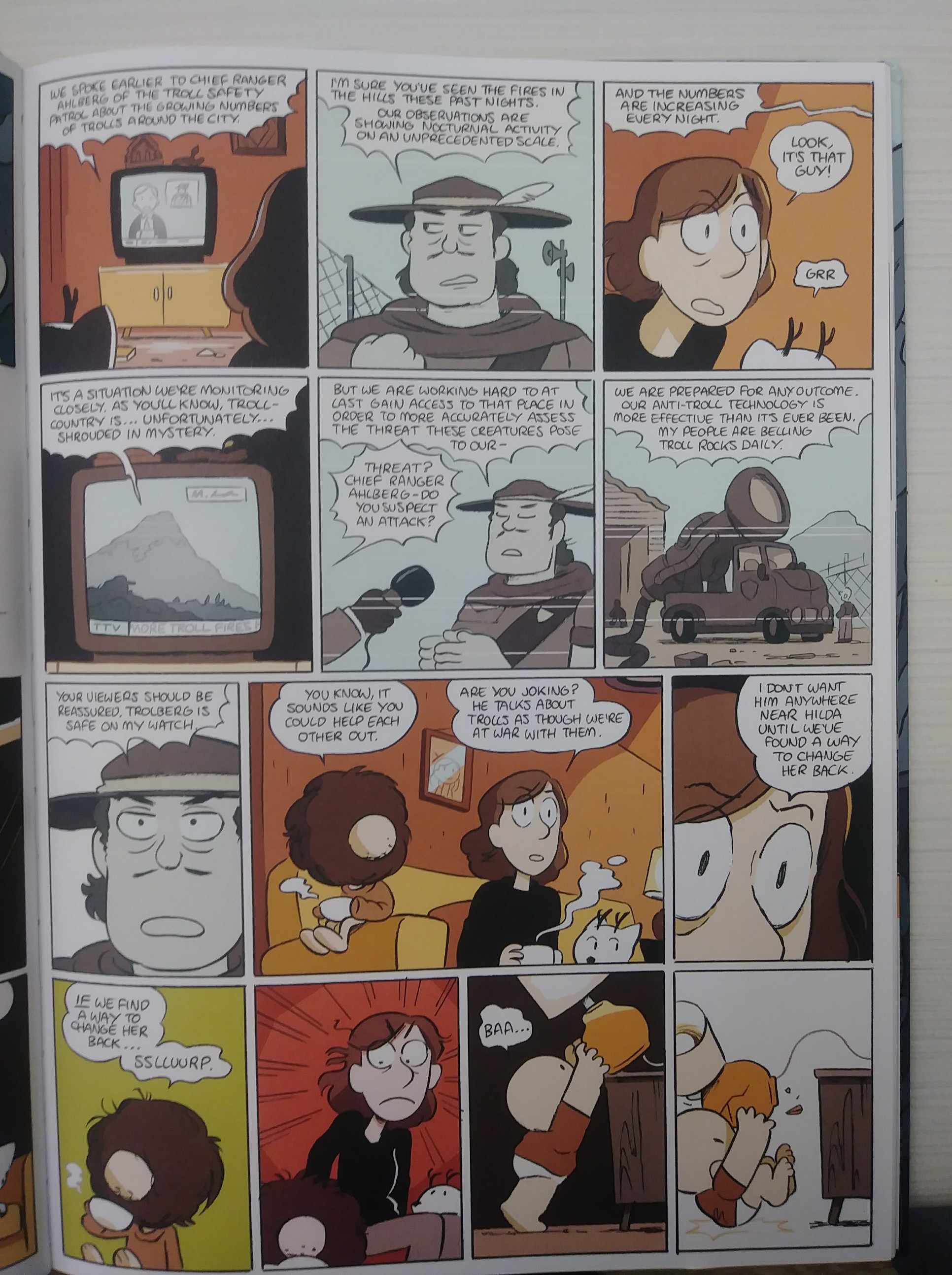 Read online Hilda and the Mountain King comic -  Issue # TPB - 23