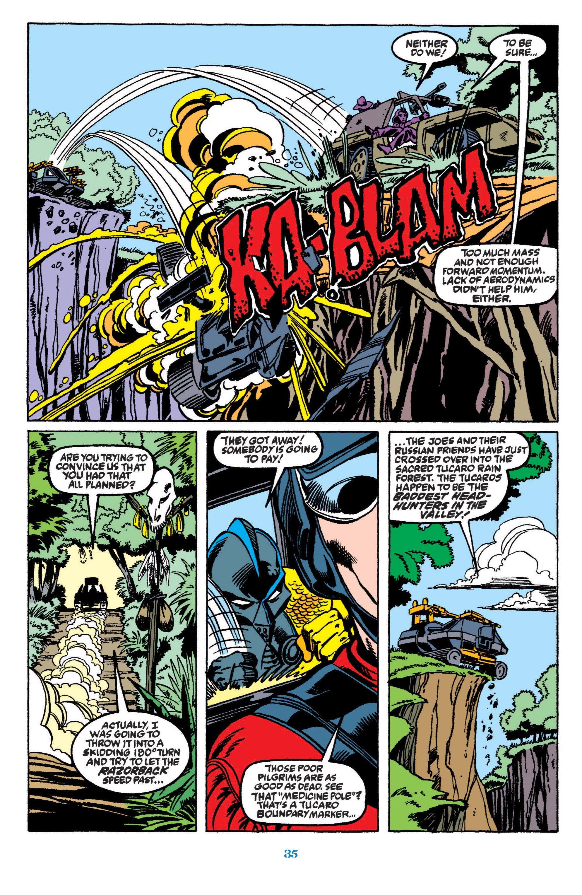 Read online Classic G.I. Joe comic -  Issue # TPB 11 (Part 1) - 36