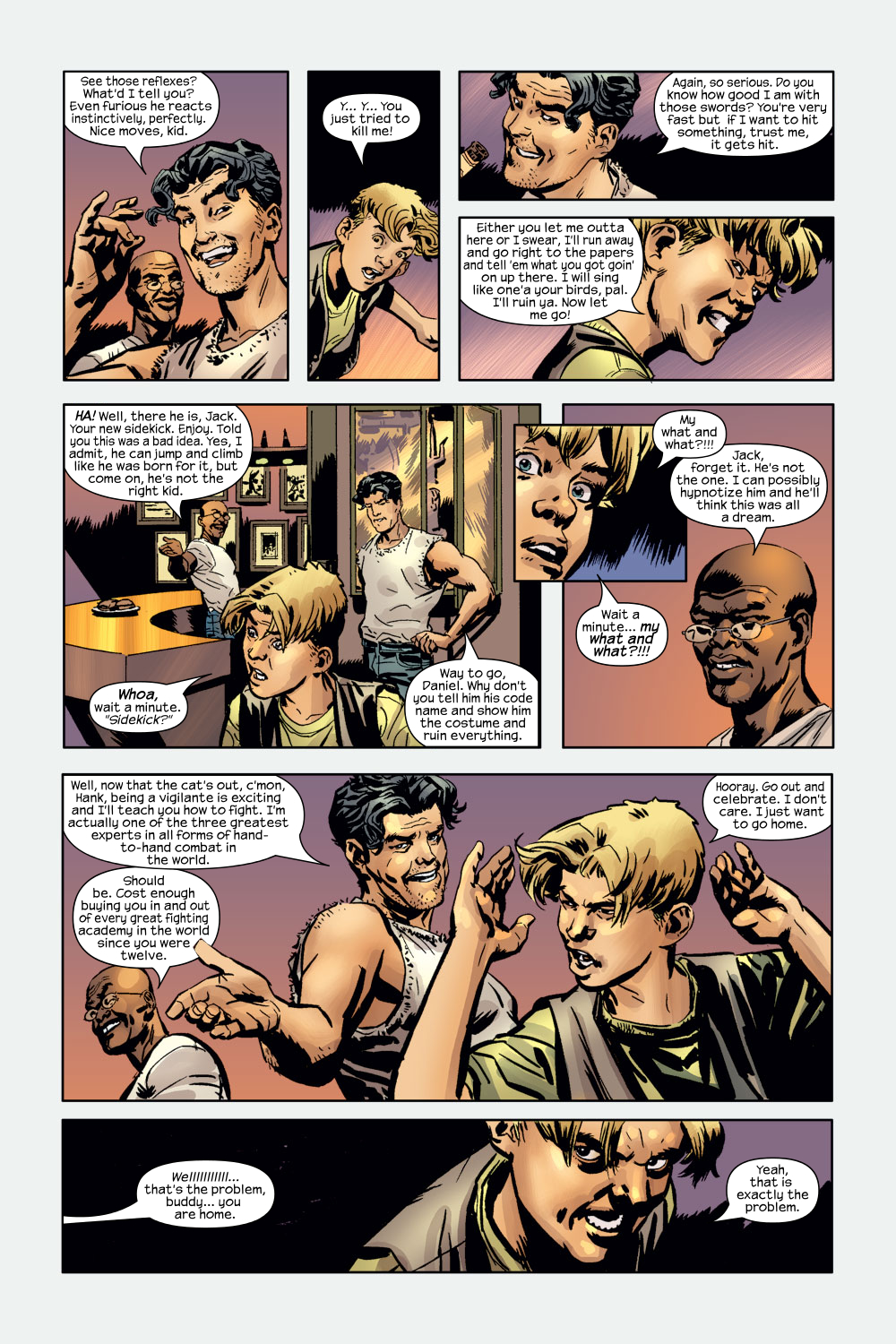 Read online Ultimate Adventures comic -  Issue #3 - 12