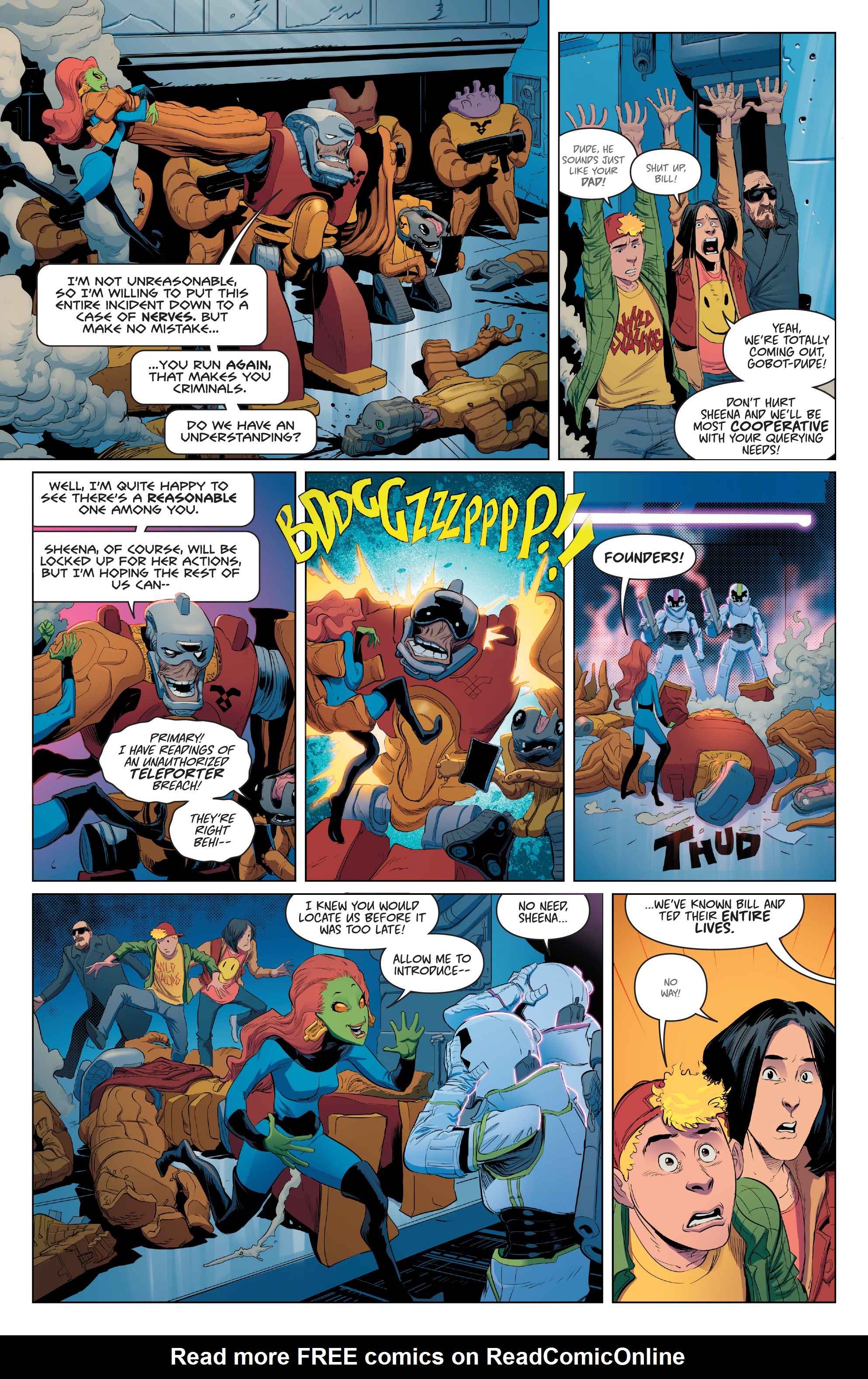 Read online Bill & Ted Save the Universe comic -  Issue # _TPB - 25