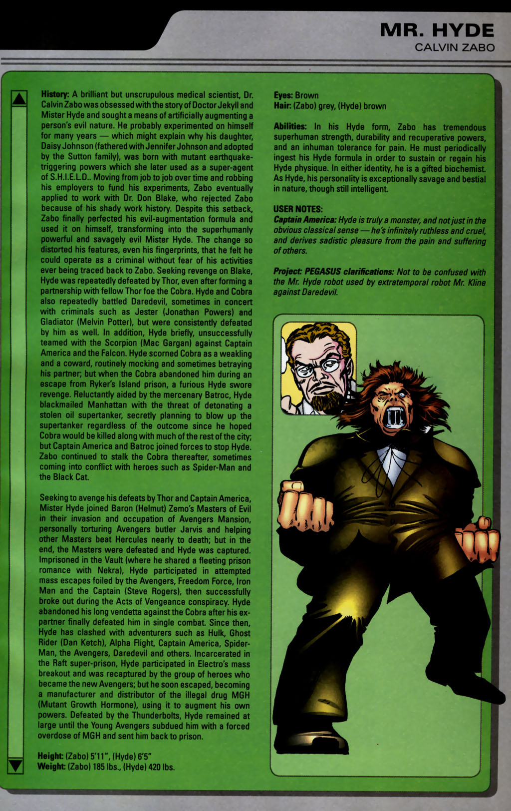 Read online The New Avengers: Most Wanted Files comic -  Issue # Full - 31