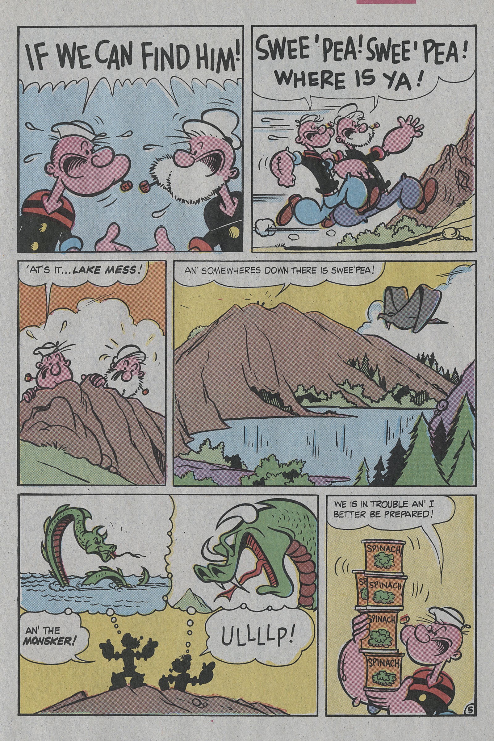 Read online Popeye (1993) comic -  Issue #4 - 21