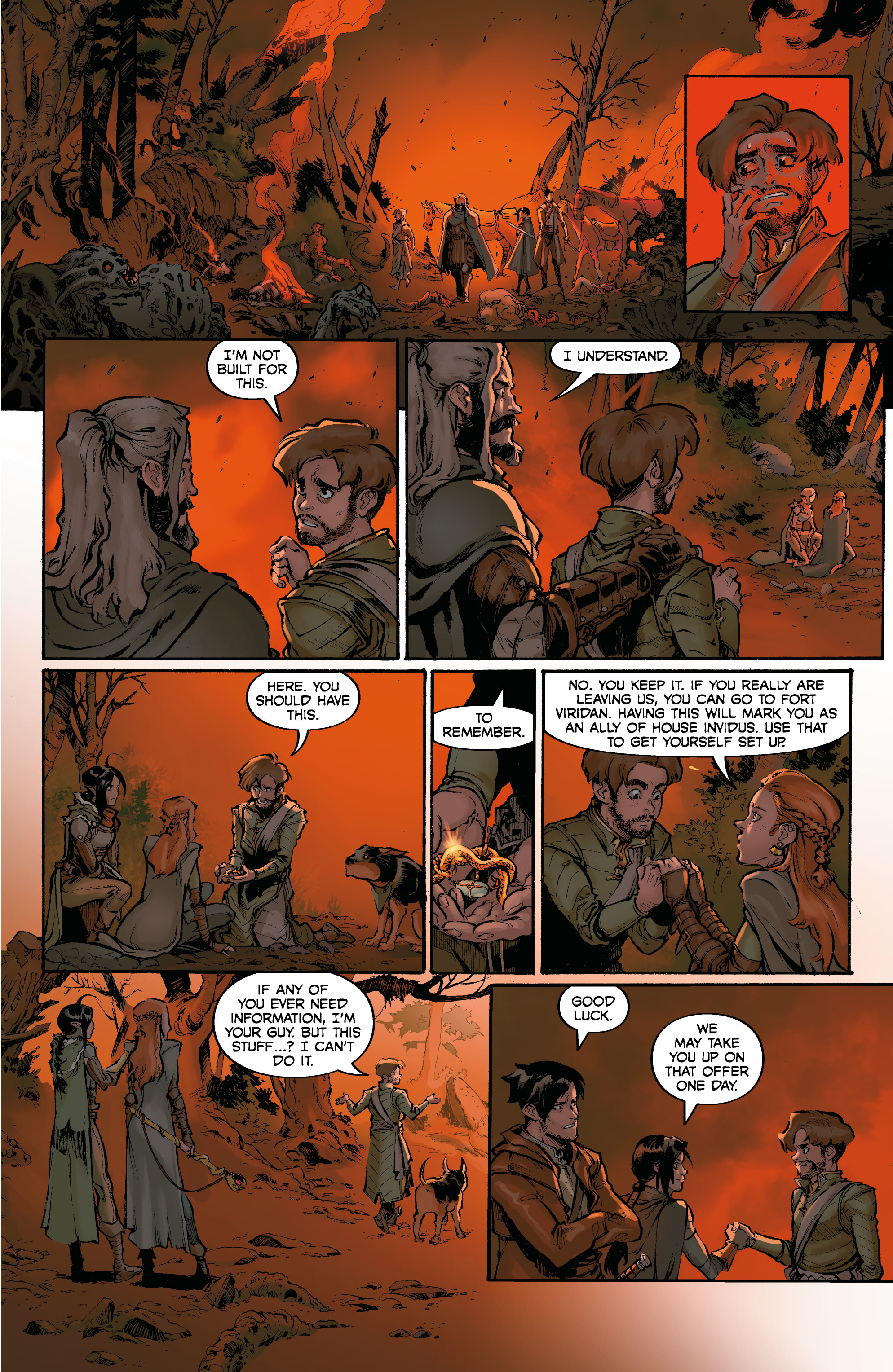 Read online Dragon Age: Blue Wraith comic -  Issue #3 - 18