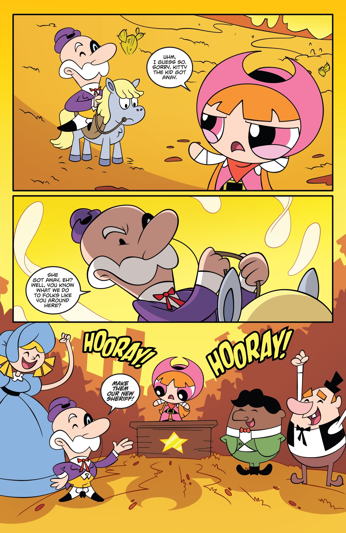 Read online Powerpuff Girls: The Time Tie comic -  Issue #1 - 12
