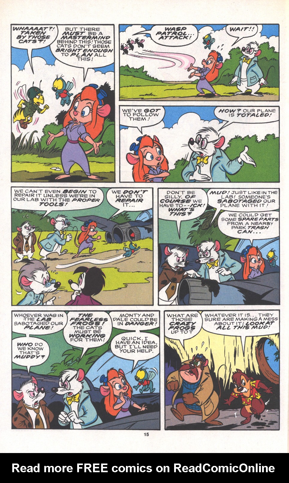 Read online Disney's Chip 'N Dale Rescue Rangers comic -  Issue #16 - 20