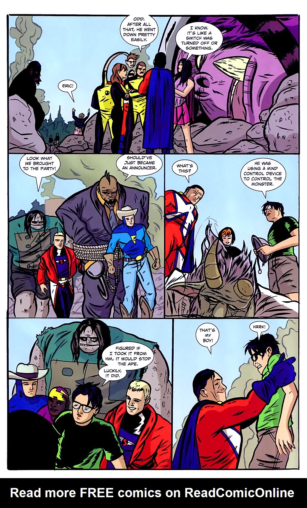 Read online Hero Camp comic -  Issue #4 - 23