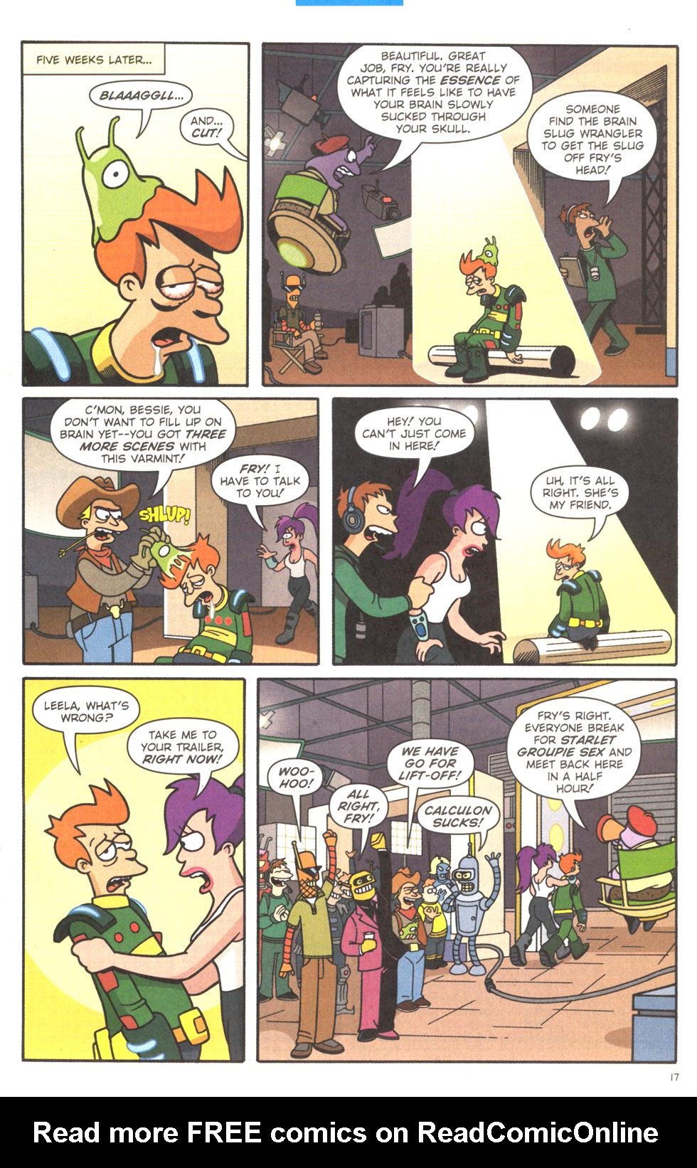 Read online Futurama Comics comic -  Issue #15 - 18