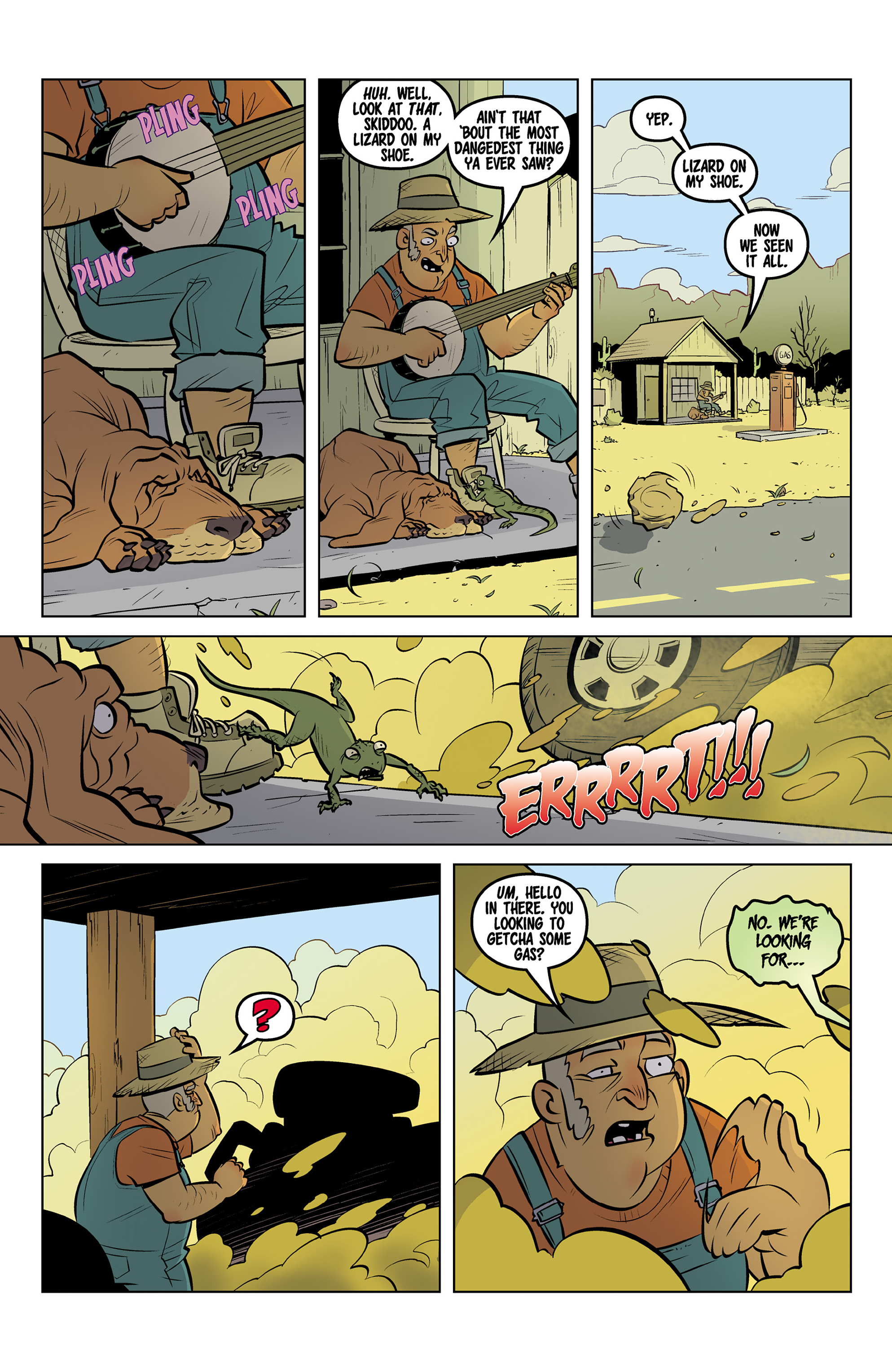 Read online Plants vs. Zombies: Petal to the Metal comic -  Issue #7 - 3