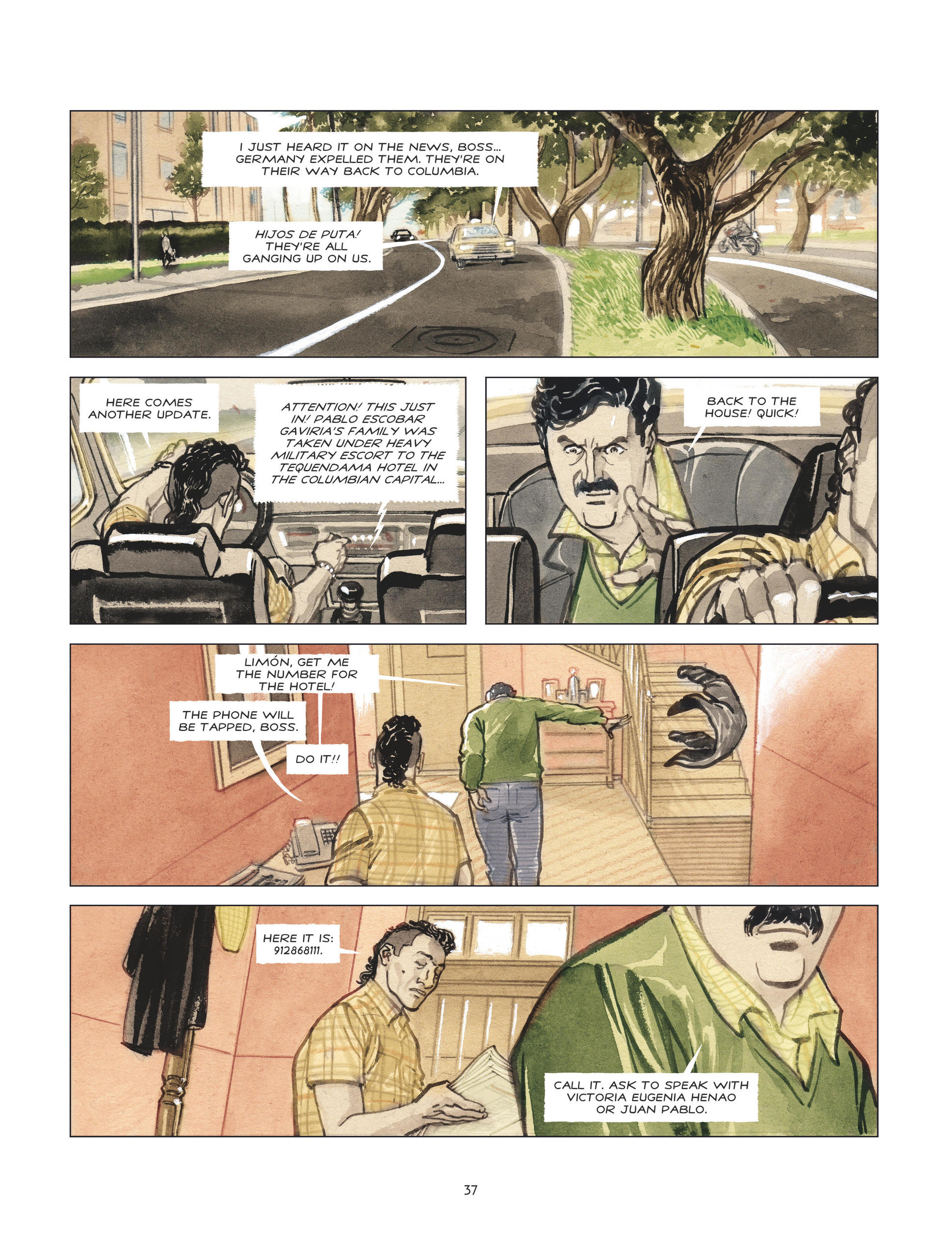 Read online Escobar - El Patrón comic -  Issue #3 - 35