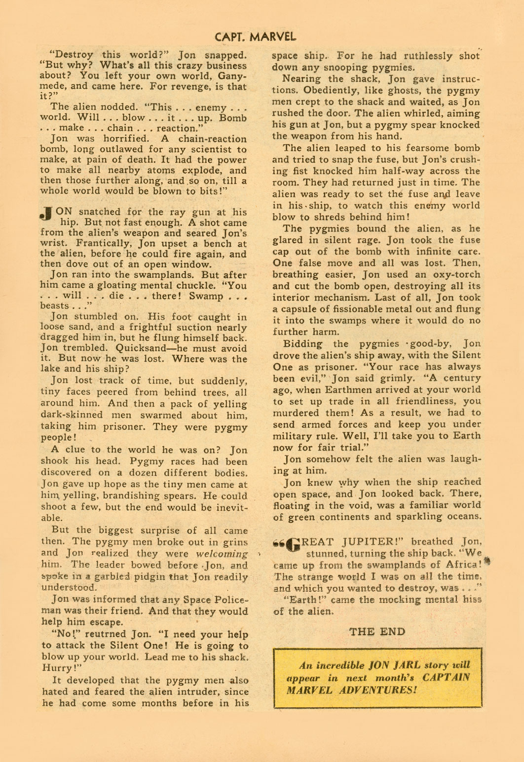 Read online Captain Marvel Adventures comic -  Issue #90 - 40