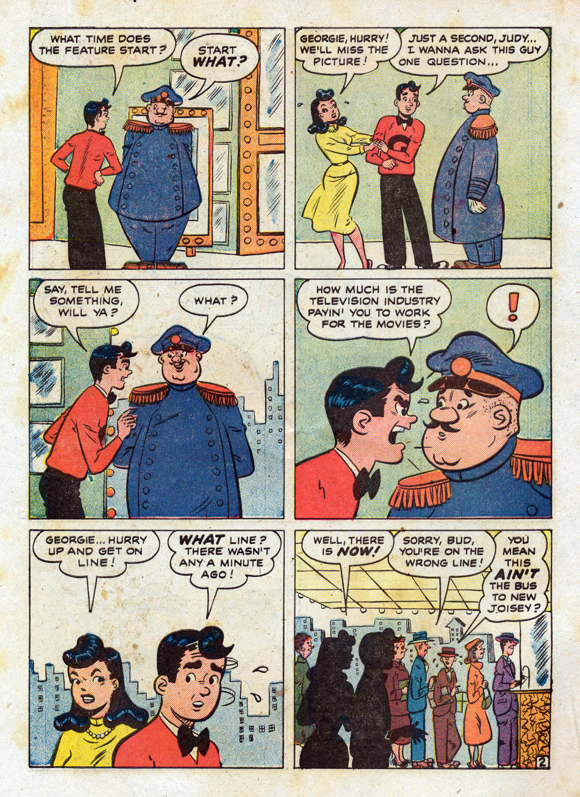 Read online Georgie Comics (1949) comic -  Issue #37 - 4