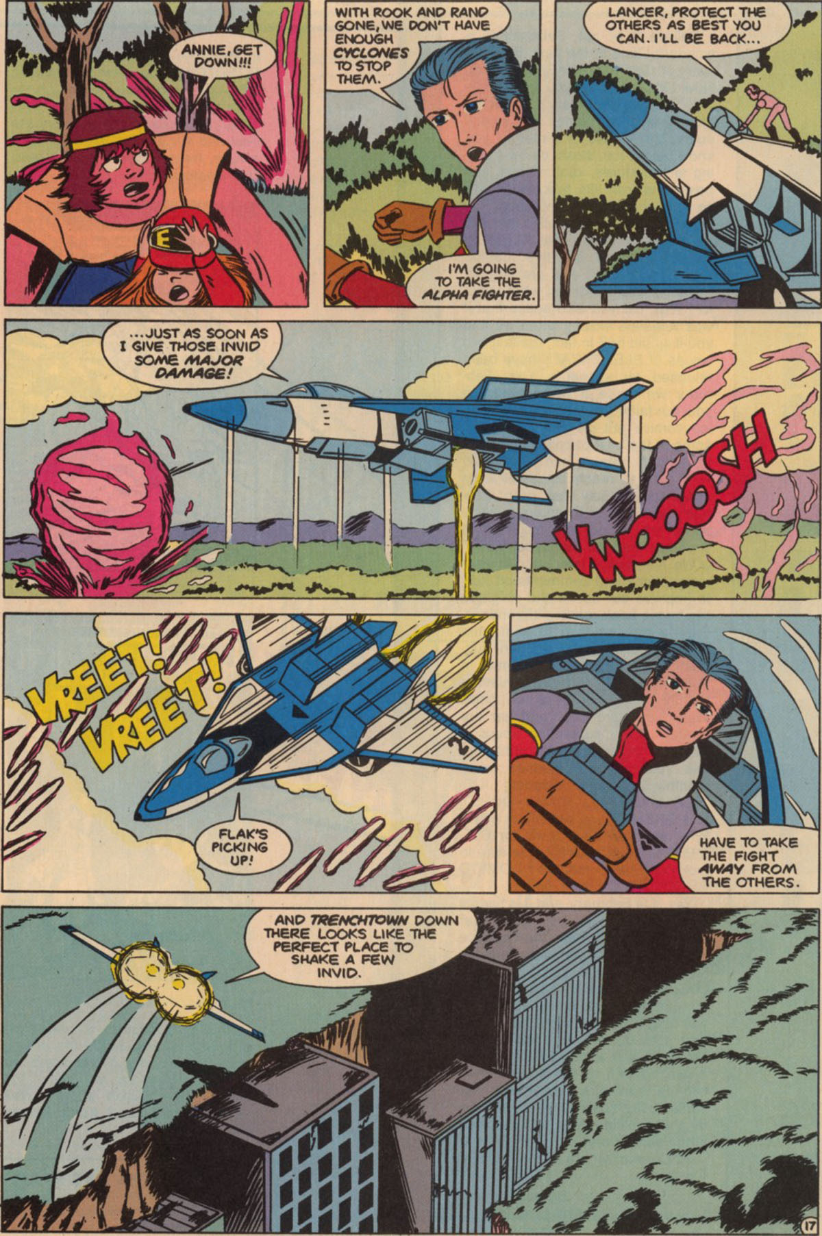 Read online Robotech The New Generation comic -  Issue #6 - 21