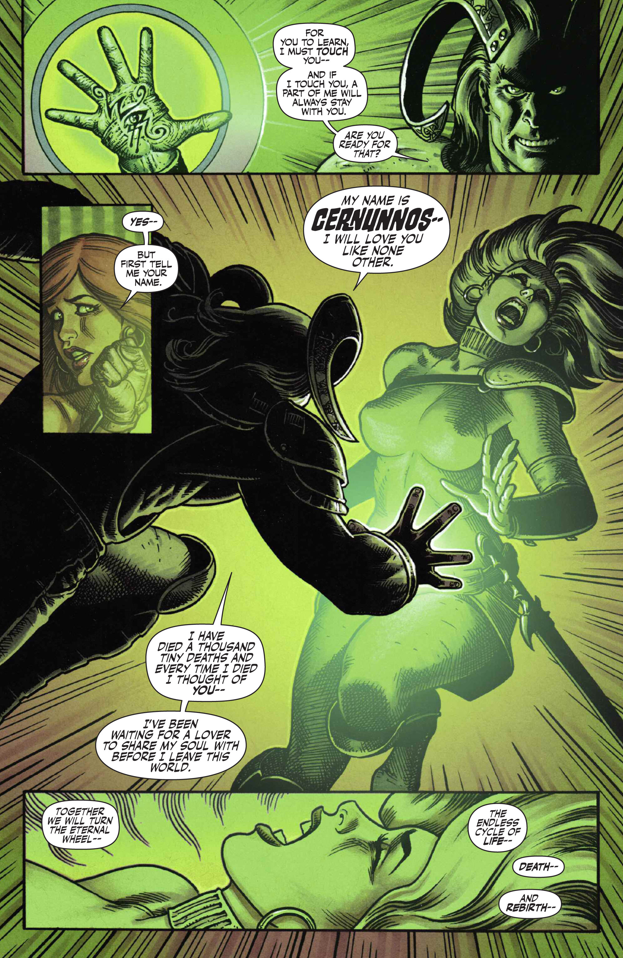 Read online Dawn/Vampirella comic -  Issue #3 - 9