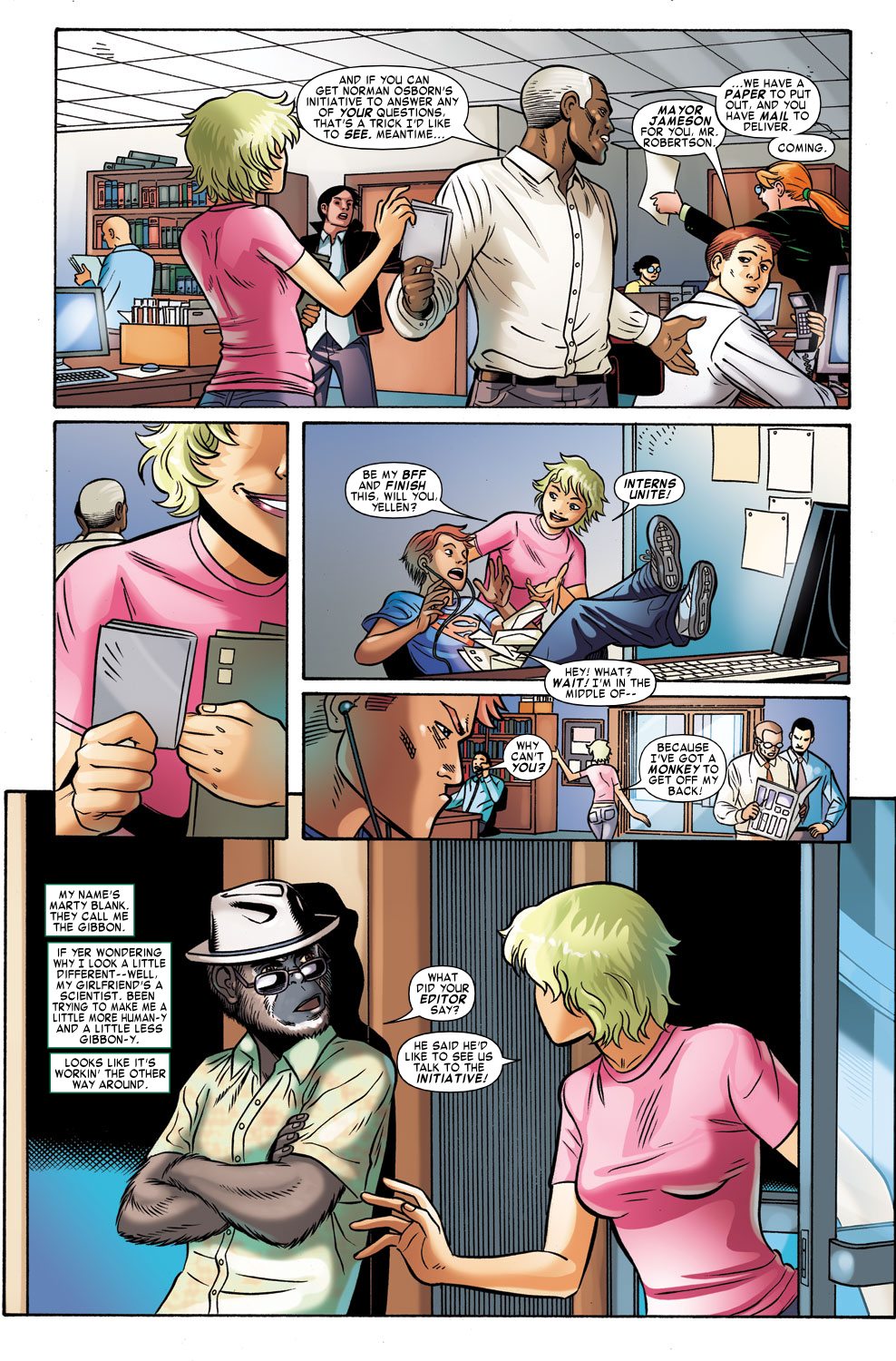 Read online Marvel Apes: Grunt Line Special comic -  Issue # Full - 9